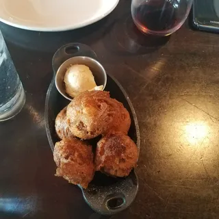 CRAB HUSHPUPPIES