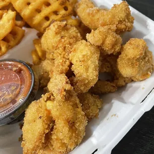 Fried shrimp