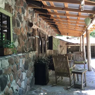 Another view of the porch