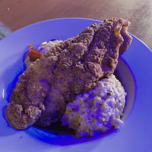 Catfish and Grits