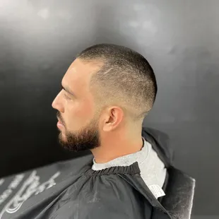 Fade w/ beard