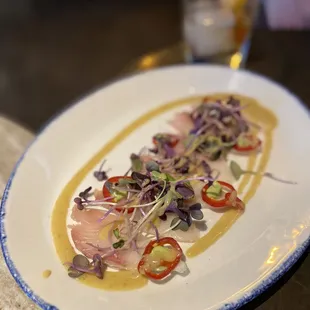 hamachi crudo