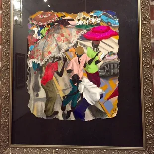 Beautiful mixed media piece!