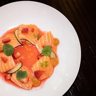 Salmon Crudo