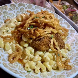 Hot Honey Chicken Mac & Cheese