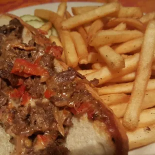 Philly Cheese Steak Sandwiches
