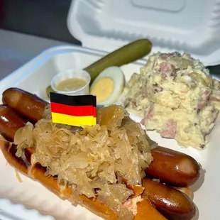 German Frankfurter sausage