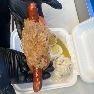 Smoke cheddar sausage