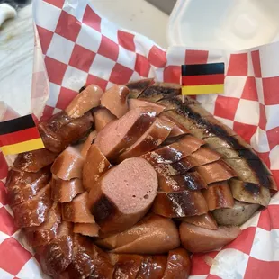 Sausage platter