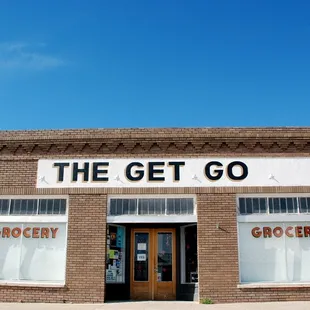 the front of the store