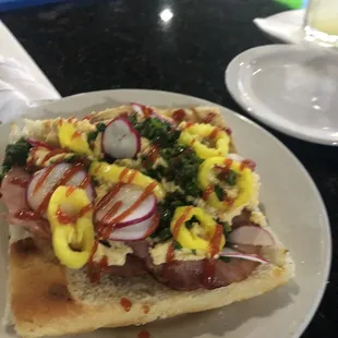 Deviled egg toast