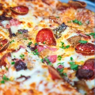 pizza, food