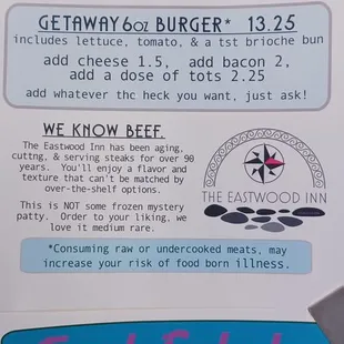 Get the burger!