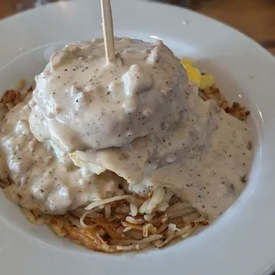 Getaway Stuffed Breakfast Biscuit