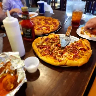 pizza, food