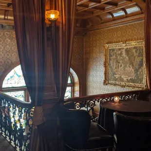 the interior of a building