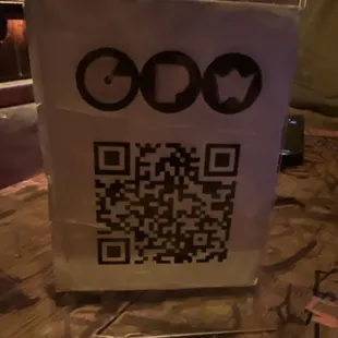 QR menu