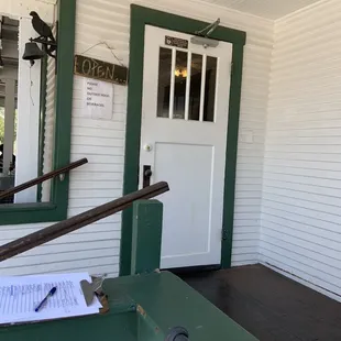 Outside entrance