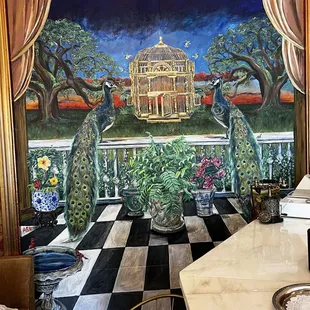 Mural inside