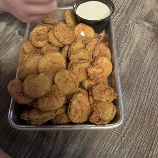 Fried pickles