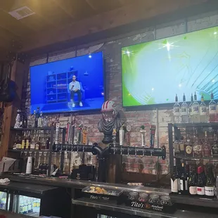 Bar seating. Always room.