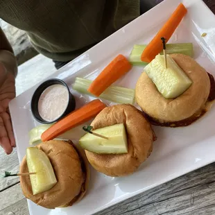 Buffalo Chicken Sliders