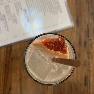 Paloma inspired cocktail