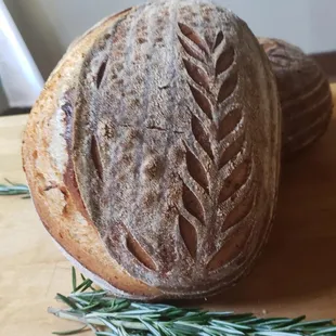 Rosemary Black Pepper Sourdough