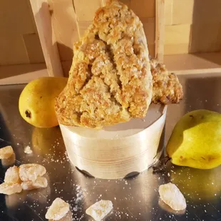 Pear and Ginger Scones