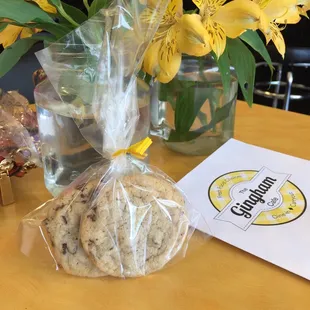 Chocolate chip cookies to go...