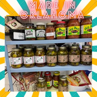 Made in Oklahoma products