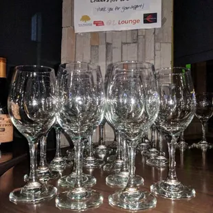 Getting Ready for a wine tasting