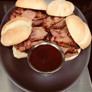 Smoked Brisket Sliders