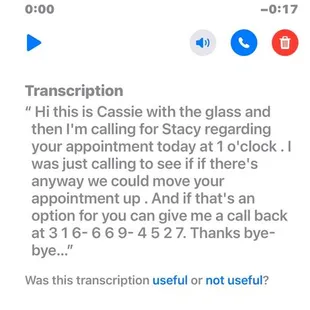 They called me to come in early which I did