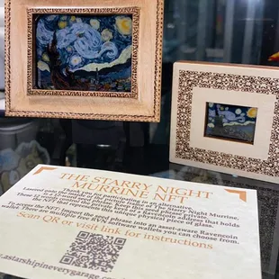 @ASTARSHIPINEVERYGARAGE V1 And V2 Starry Night Murrine by Karl Taylor and Marcel Braun