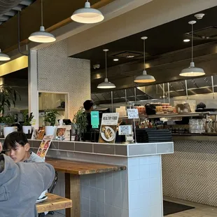 interior, sushi and sashimi