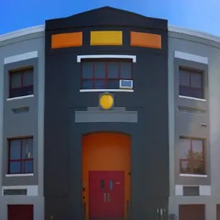 Fisheye view of the 950 Perry Highway school facility