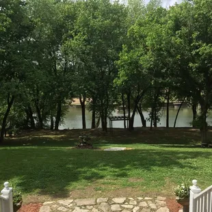 View from the back deck