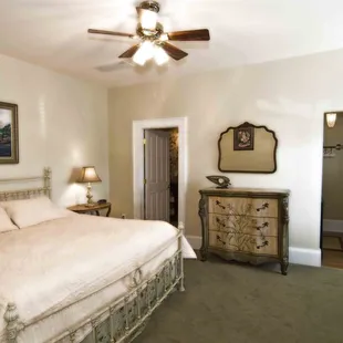 McLaren Suite--King bedroom with TempurPedic mattress