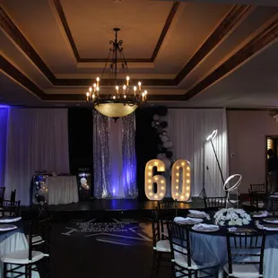 60th Birthday theme