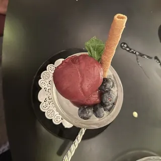 Grape Champagne Sorbet