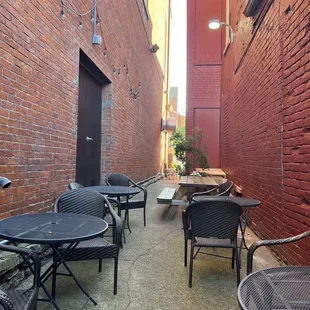 Outdoor patio.