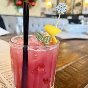 First time here, the food and service were great!  Their seasonal cocktail Sleigh Guide was so yummy and lightly sweet.