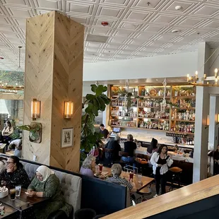 Bar area inside