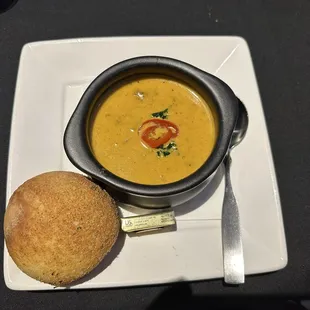 Red Pepper and Sausage Bisque