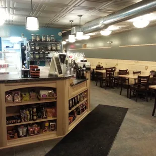 interior, sushi and sashimi