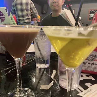 Pickle martini Espresso martini