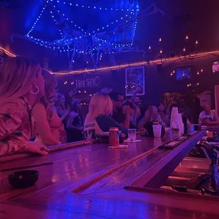 Bar crowd in the front room