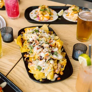 nachos, food