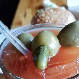 Spicy bloody Mary of course